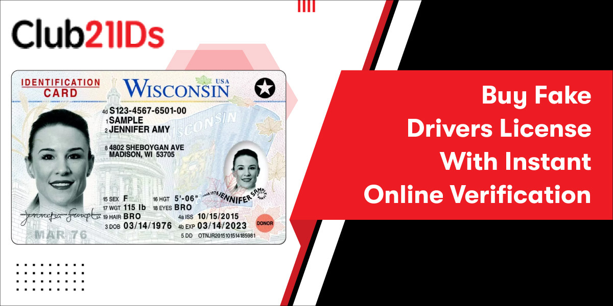 Buy Fake Drivers License with Instant Online Verification