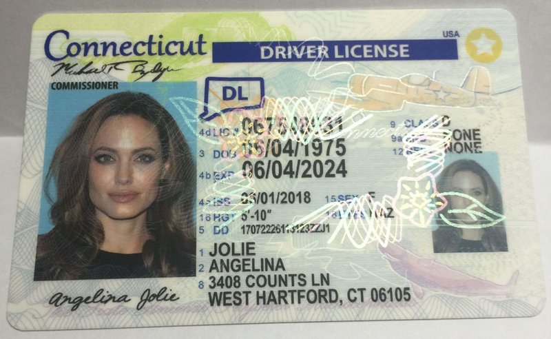 Fake Driving License - Connecticut